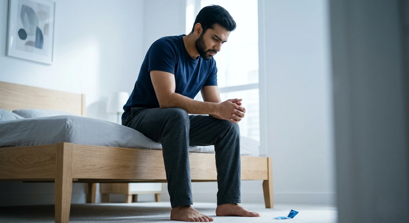 lose erection after condom