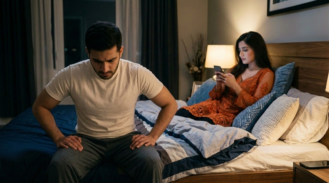 erection goes away without stimulation