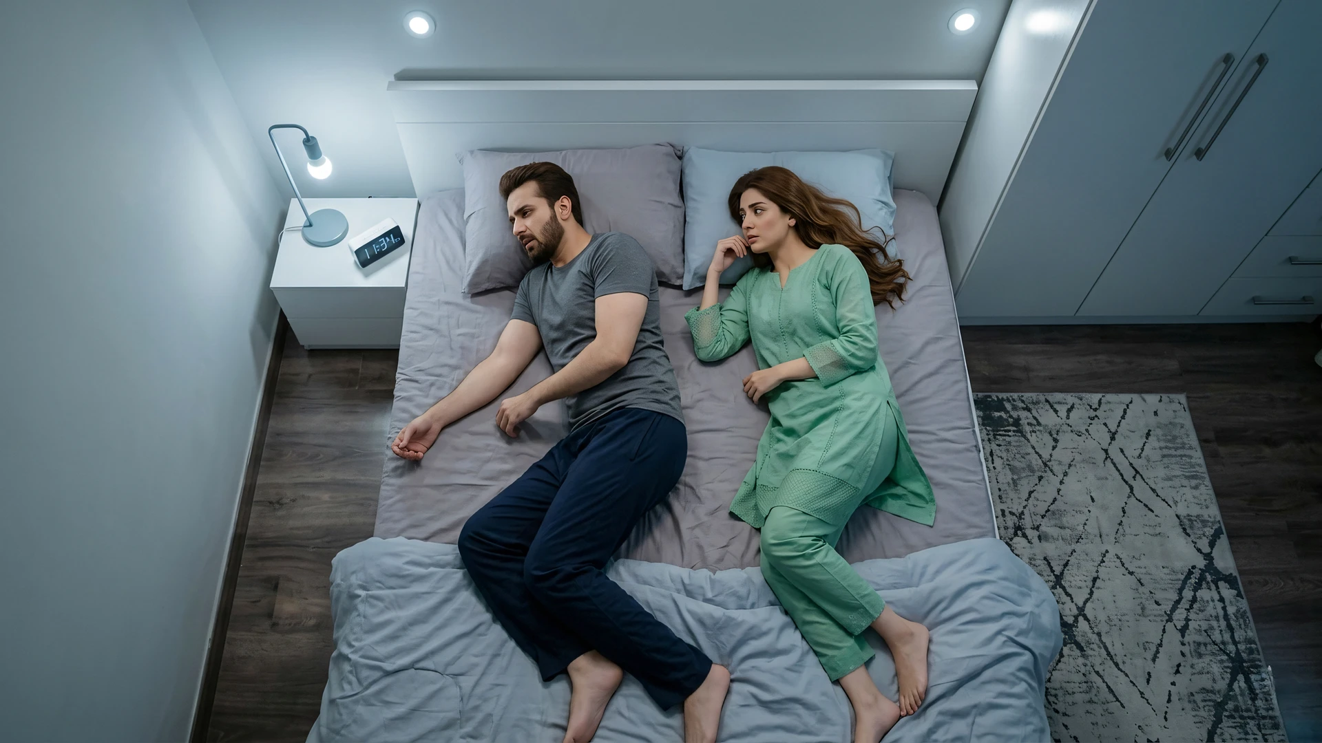 lose erection when lying on back