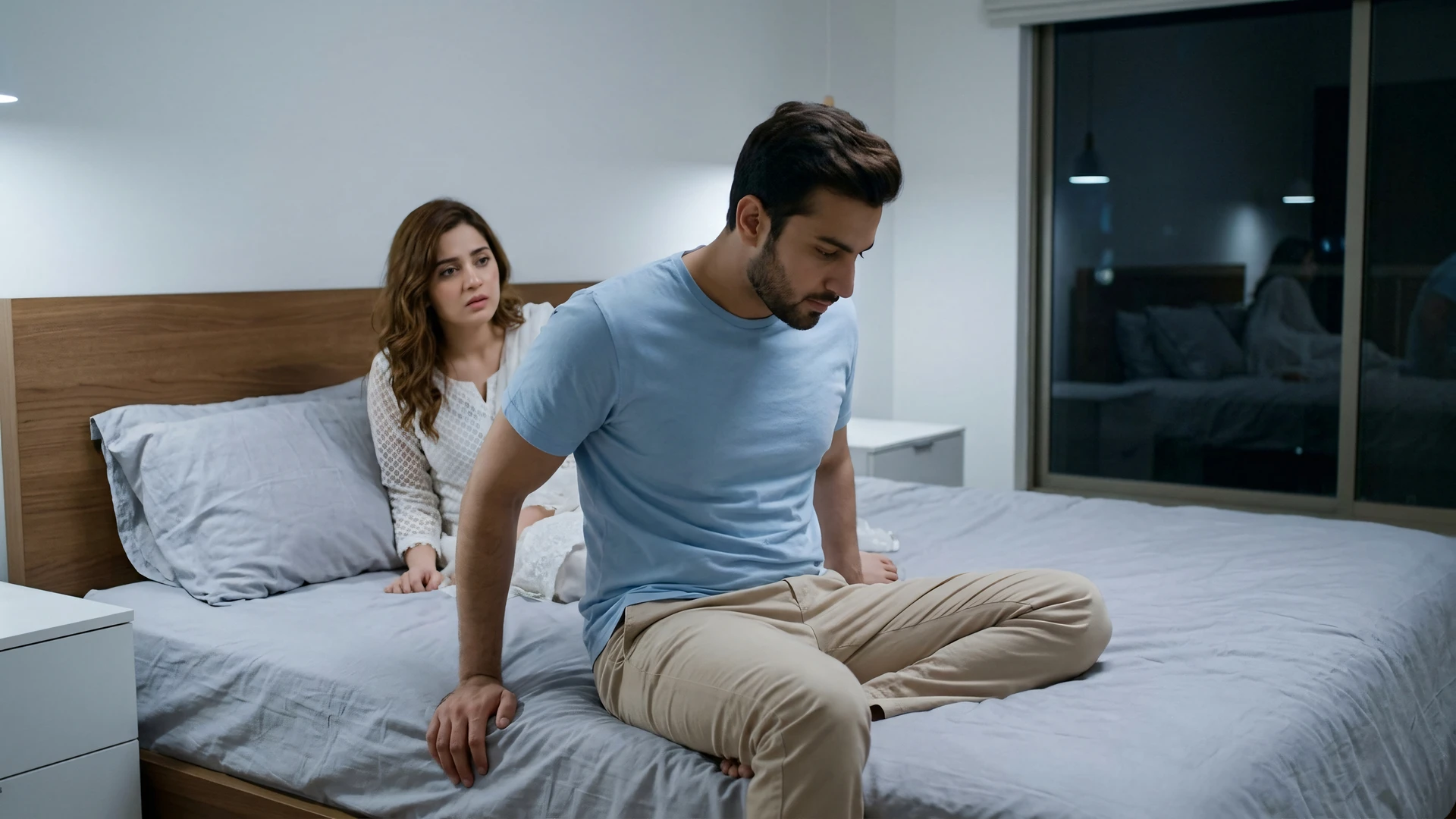 losing erection after changing position